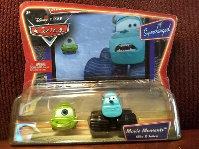 Disney Pixar Cars Supercharged Movie Moments Mike and Sulley