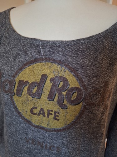 Sweater Pullover schulterfrei tragbar Hardrock Cafe M 38 40 - Bild 2 von 6
