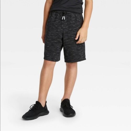 All In Motion Boys Black Shorts, size L