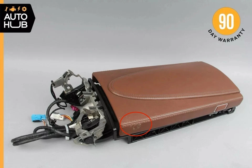 07-10 Mercedes W216 CL600 CL65 consola central reposabrazos reposabrazos exclusivo OEM Foto 4 de 4