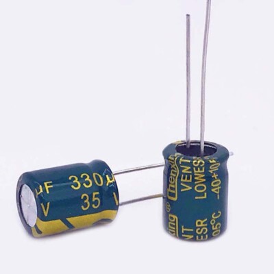 10PCS 35V 470UF 105°C Radial Electrolytic Capacitor 10X13mm