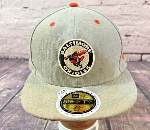 Baltimore Orioles Cooperstown Collection Hat 59Fifty Fitted Size 7 1/2