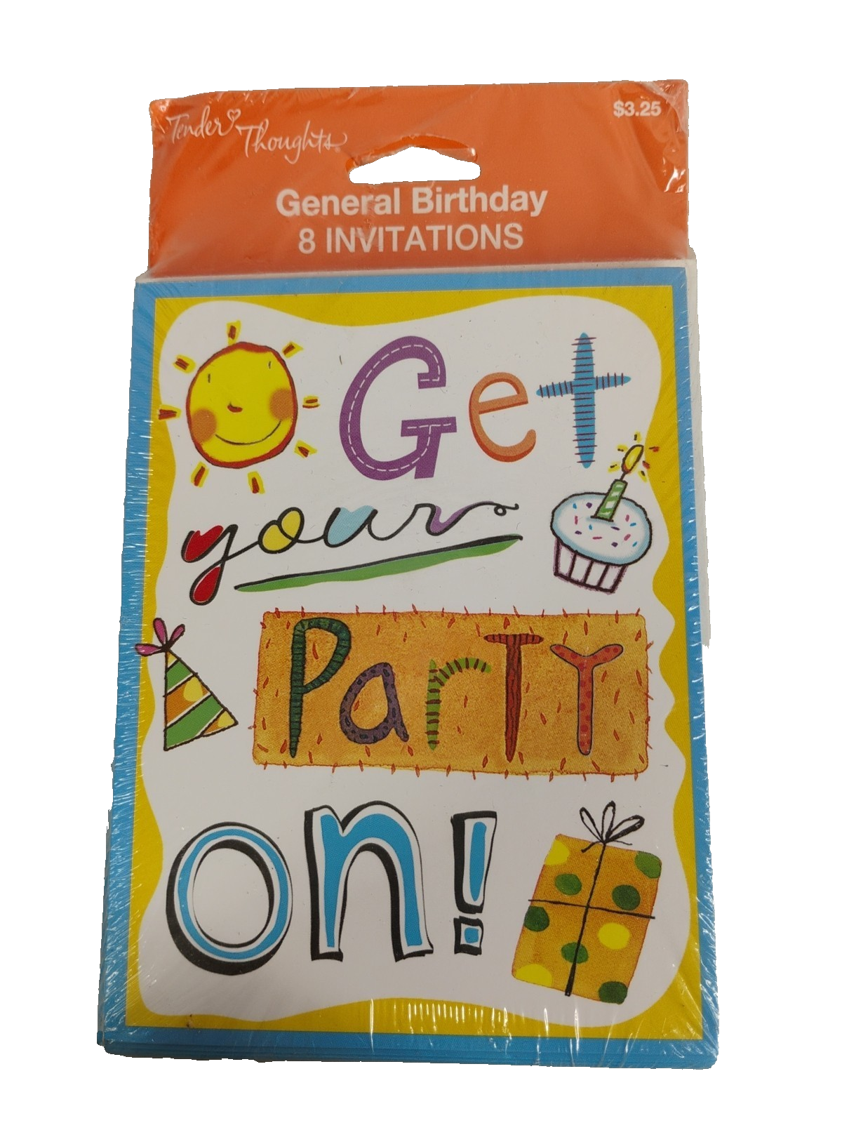 Cake Event Invite Vintage NOS General Birthday Party Invitations 8 Invitations ...