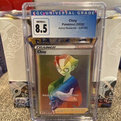 Choy graded CGC 8.5 for sale on eBay