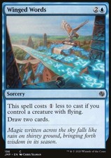 MTG Magic the Gathering Winged Words (196/496) Jumpstart NM