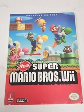 NEW Super Mario Bros (Wii) : Prima Official Game Strategy Guide Premiere Edition