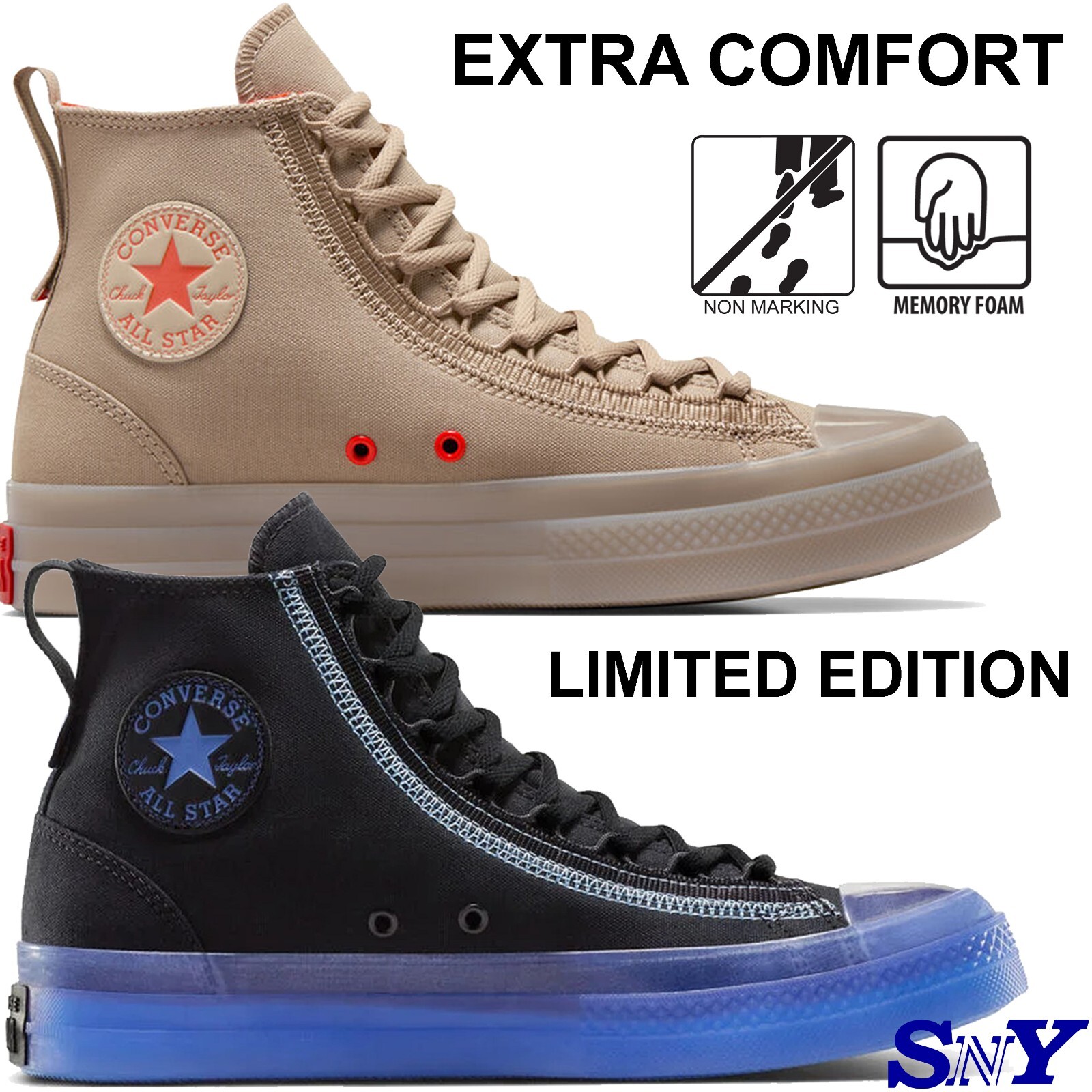 Converse Chuck Taylor All Star CX EXP2 Limited Edition Mens Extra Comfort Sneakers-image