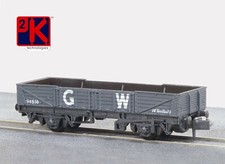 PECO NR-7W GW Bac Tube Wagon GW Gris Foncé Livrée 'N' Échelle - Suivi 48 Envoie