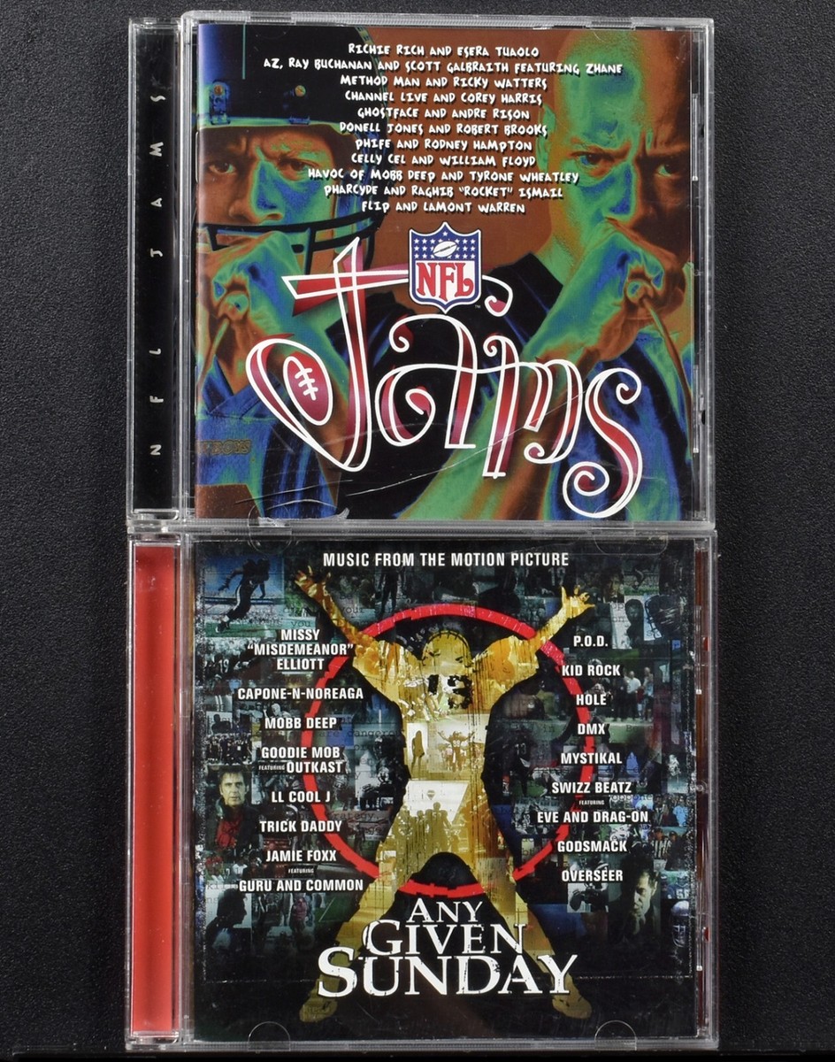 2 CD Soundtrack Lot Any Given Sunday NFL Football Jams Various Hip