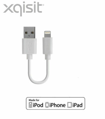 XQISIT Apple iPhone Sync And Charge Lightning USB Short Cable 9 cm White 4029948038827 | eBay XQISIT Apple iPhone Sync And Charge Lightning USB Short Cable 9 cm White 4029948038827 | eBay
