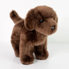 Douglas Chocolate Lab Tucker #1729 9" Plush Puppy Dog 2022 Realistic Stuffed Toy
