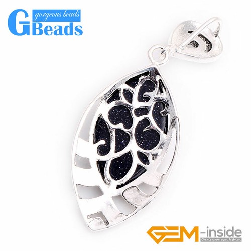 Cadena collar colgante plata marcasita cuentas arenisca ágata arenisca ovalada - Imagen 24 de 34