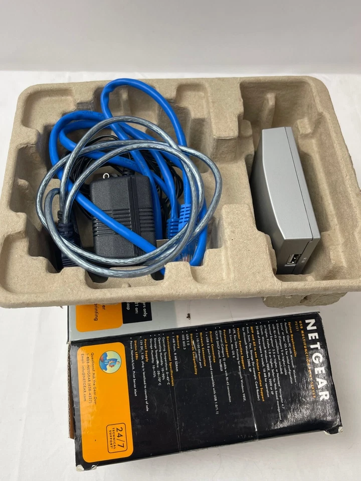 Netgear USB Multifunction Print Server - Printer Share PS121 NA - Image 3 of 4