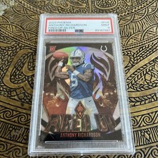 2023 Panini Phoenix - Fired Up Silver #FU-6 Anthony Richardson (RC) Colts