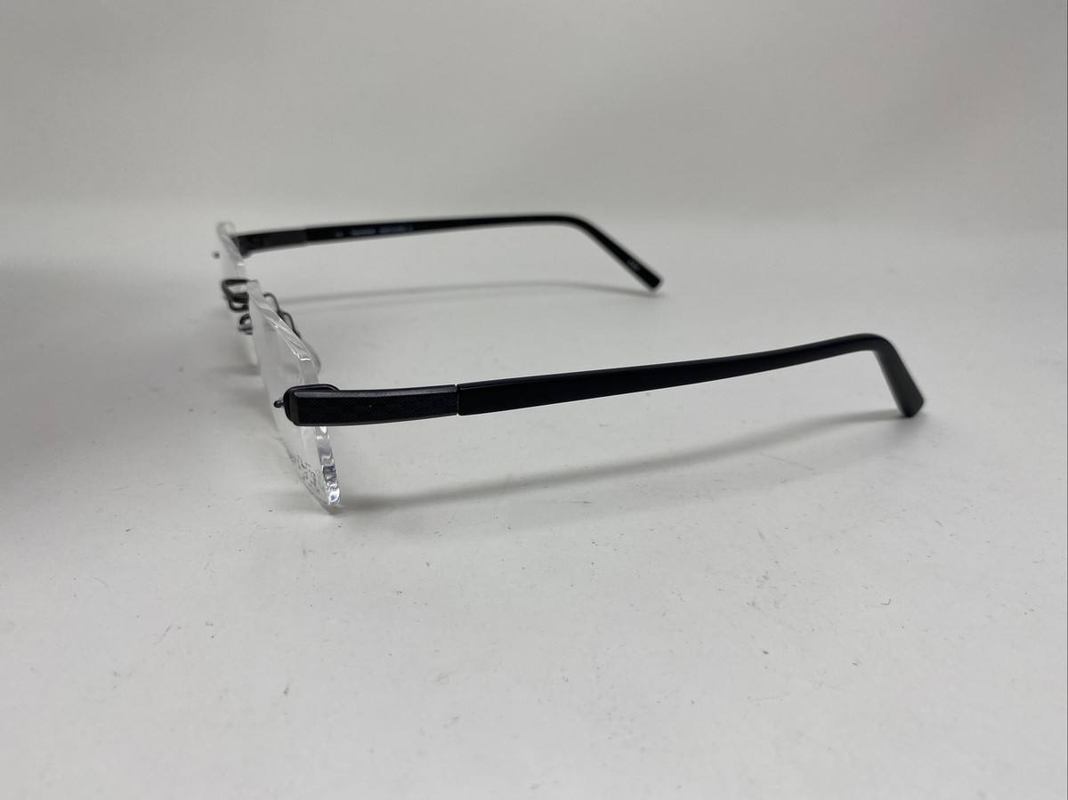 メガネ KAZUO KAWASAKI RIMLESS MP 711 EYE278/52 52/19/140 KK 711/89 BLACK