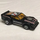 Vintage 1983 Matchbox IMSA Ford Mustang Mach 1 Black Die Cast Car