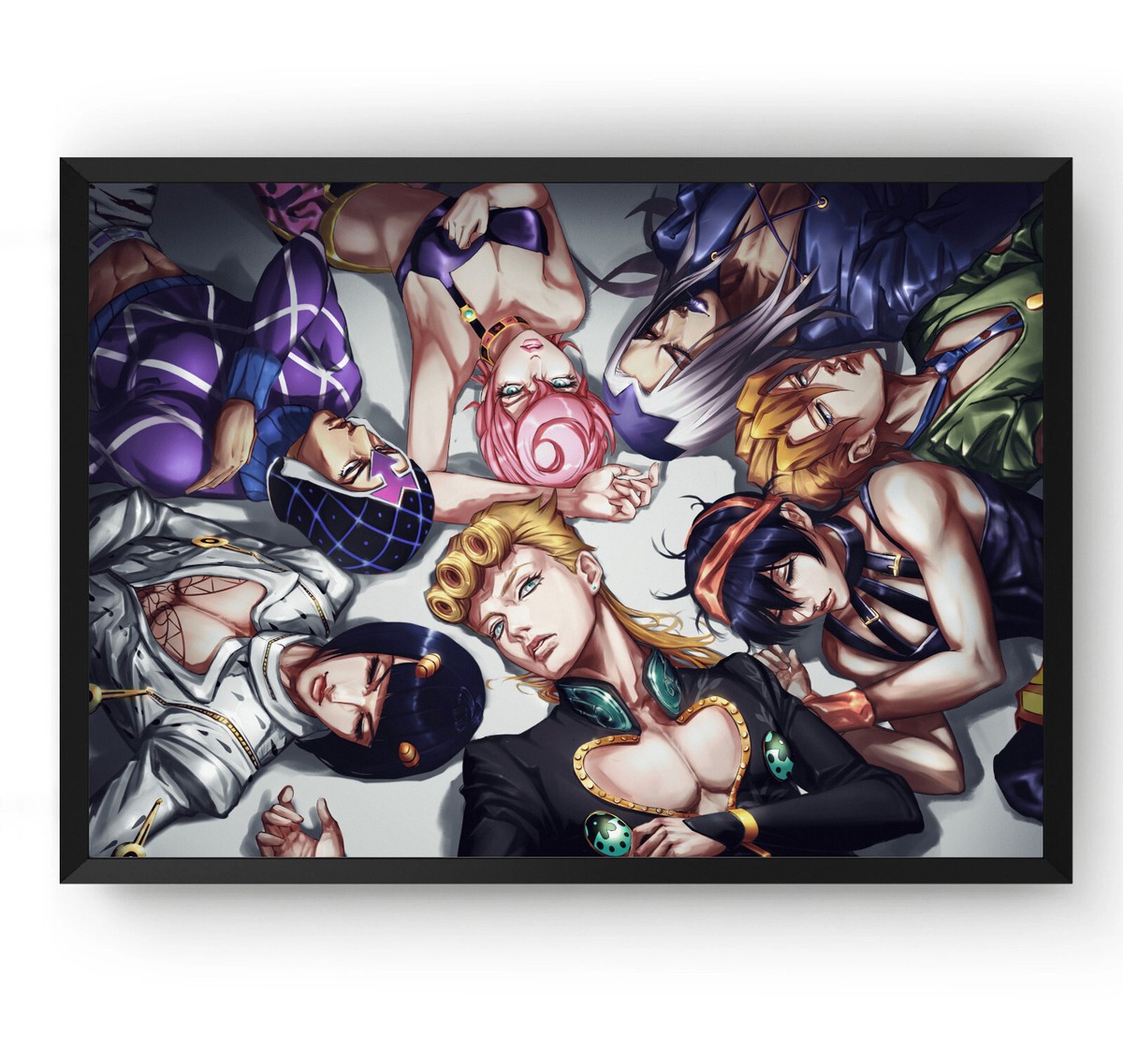 High quality poster of a Jojo's Bizarre Adventure, Jojo's Bizarre