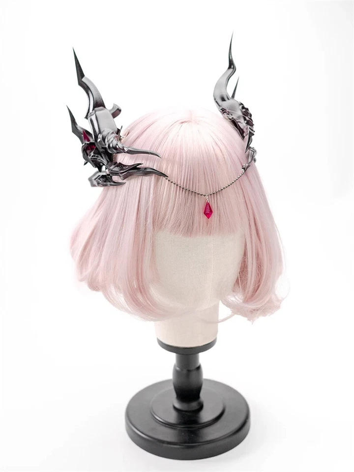 Nuevo Amor y Espacio Profundo Abismo Dominar Mujer Prendas para la cabeza Sylus Juegos con disfraces Utilería Regalo Foto 4 de 4