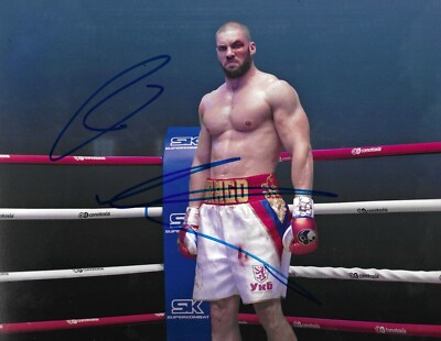 Florian Munteanu signiertes Creed 2 10x8 Foto 