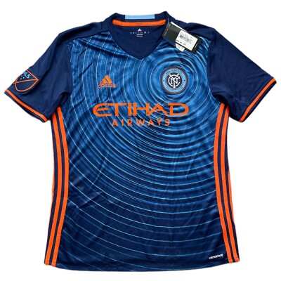 2016/17 New York City FC Away #7 David Villa Medium adidas Soccer