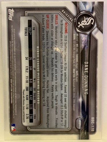 2018 Bowman Draft Chrome Draft 1st Bowman BDC1-BDC200 You Pick your cards (a100) - Picture 259 of 315