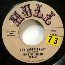 SHEP  The LIMELITES 45 Our Anniversary/Who Told Sandman HULL Mint- Doowop Fm443