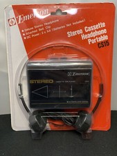 Brand New Emerson Portable Cassette Player CS15 with headphones Sealed A-3