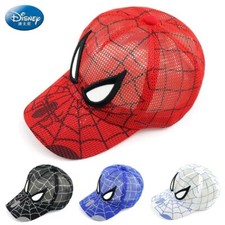 Gorra Spiderman Niños 3 A 8 Años Ajustable Color Elección Playa Deporte 1 pieza