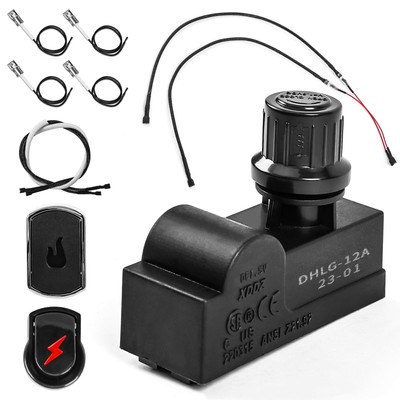 Uniflasy Electronic Ignition Push Button and Ignitor Switch Module with Elect...