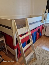 paidi hochbett mit rutsche Und Zelt Gebraucht.