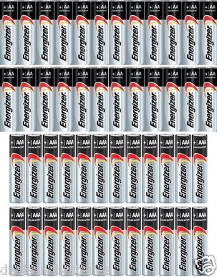  Energizer Max Alkaline Batteries 24 AA & 24 AAA Batteries Total 48 EXP 2029