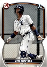2023 Bowman Prospect #BP-113 Abel Bastidas   Bowman 1st Rookie Detroit Tigers