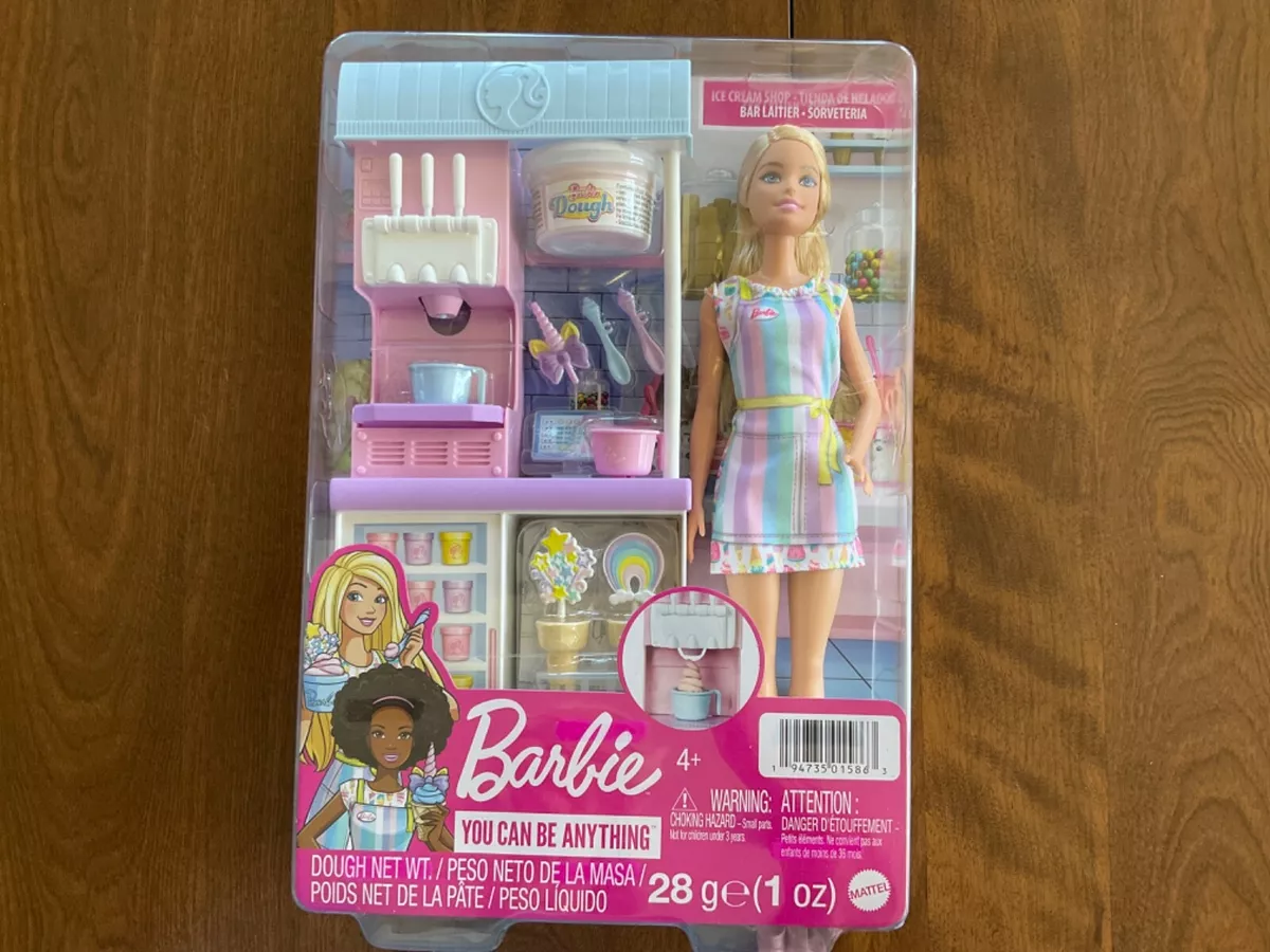 Barbie doll online ice cream shop