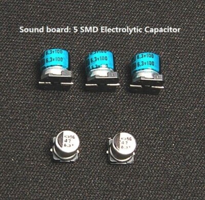 Sega Game Gear 20-Capacitor Repair Kit - Fix No Sound, Low Sound, Dim Screen, DIY Restoration 4 thumbnail image