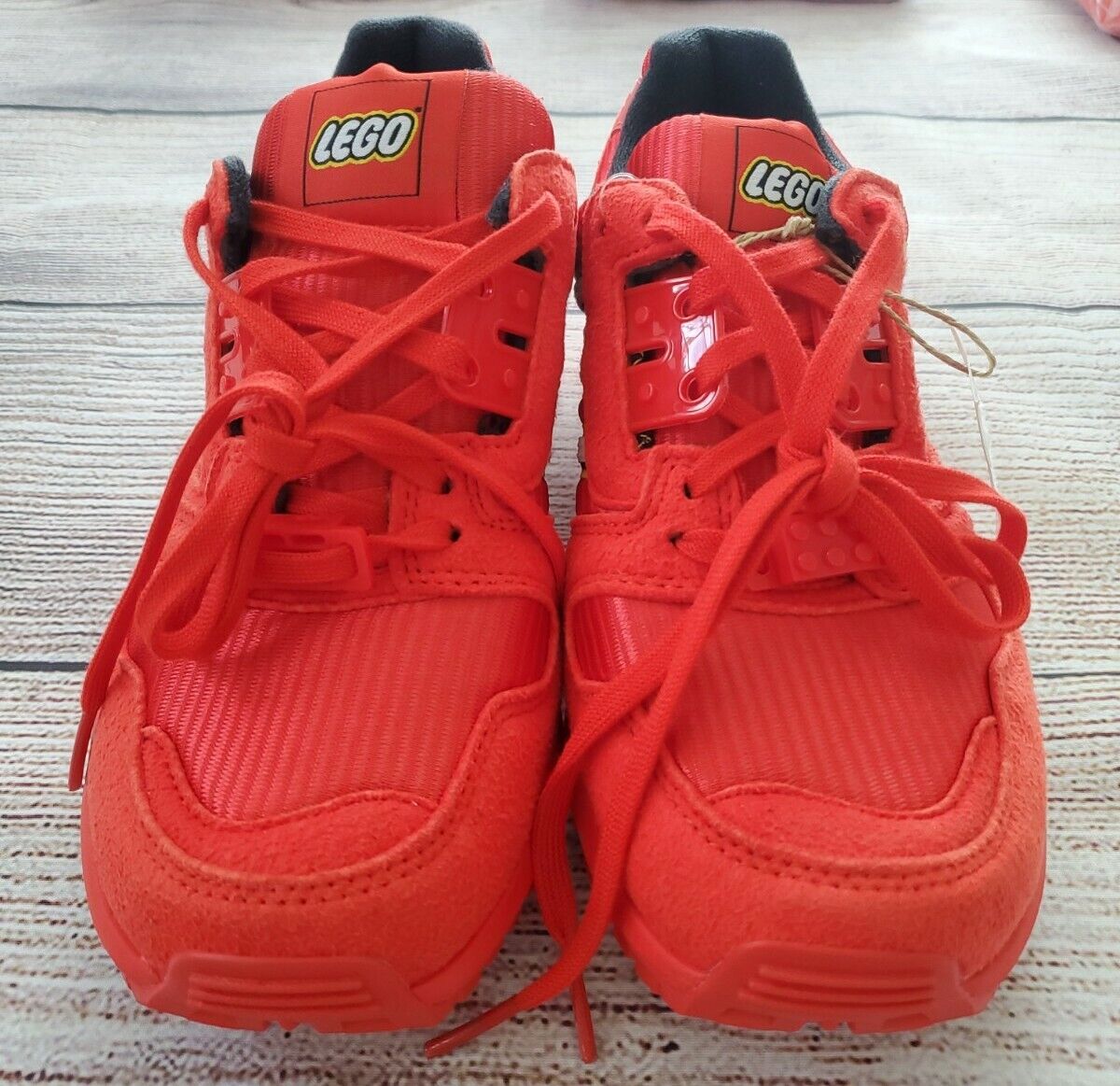Adidas Originals x LEGO ZX 8000 LEGO Shoes Sneakers - Red Adidas Originals x LEGO ZX 8000 LEGO Shoes Sneakers - Red