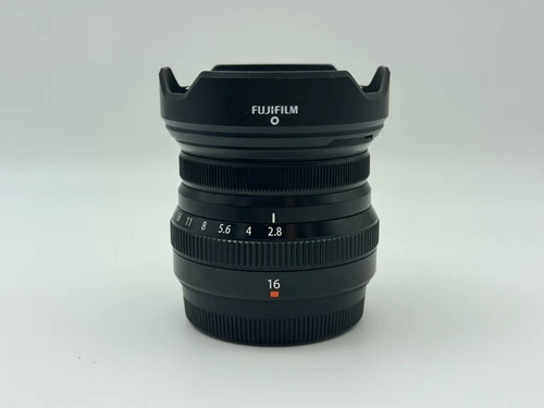 Fujifilm XF 16mm f2.8 R WR Lens - Black 9DA02604