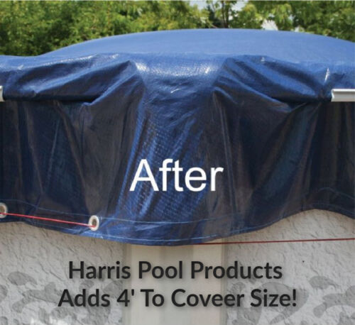 Doheny's Harris Pool Products Economy Winter Covers for Above Ground Round Pools - Picture 2 of 9