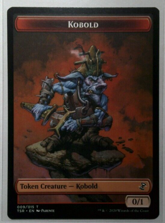 MTG Kobold Token Card 009/015 for Gameplay