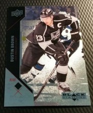 2011-12 UDC Black Diamond Hockey DUSTIN BROWN Los Angeles Kings FOIL Card NHL #6