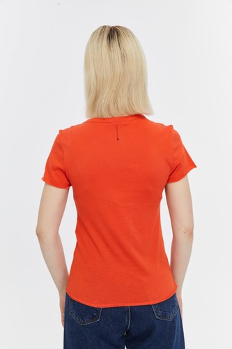 All Saints Womens Bela T Shirt Designer Crew Neck Slim Soft Cotton Tee Top New - Picture 94 of 119
