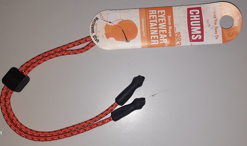 Chums Rope 3mm Univ Earth Arrancione Supporto Regolabile per Occhiali Originale - Foto 5 di 9