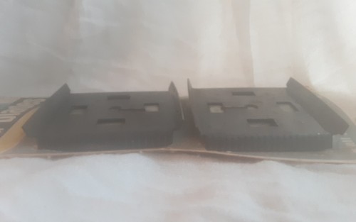 PACK DE 2 CUCHILLAS RASCADORAS CUADRADAS GRANDES DE 2,5" ALLWAY TOOLS VINTAGE EE. UU. NUEVAS NOS 4 BORDES - Imagen 8 de 12