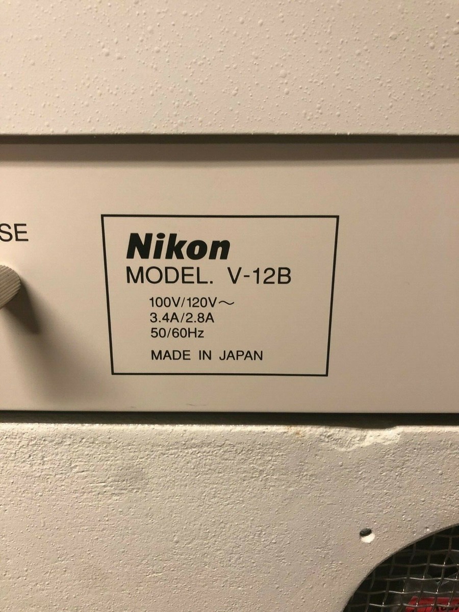 Nikon V-12B Optical Comparator/Profile Projector 12” Display Nikon V-12B Optical Comparator/Profile Projector 12” Display