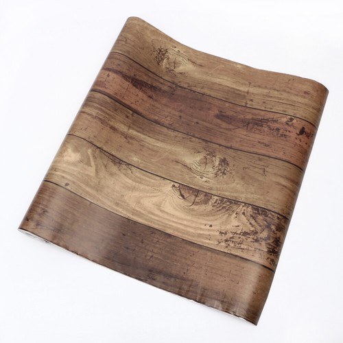 10M Roll Rustic Wood Grain Wallpaper DIY Self-Adhesive Contact Paper Sticker AU - Picture 3 of 13