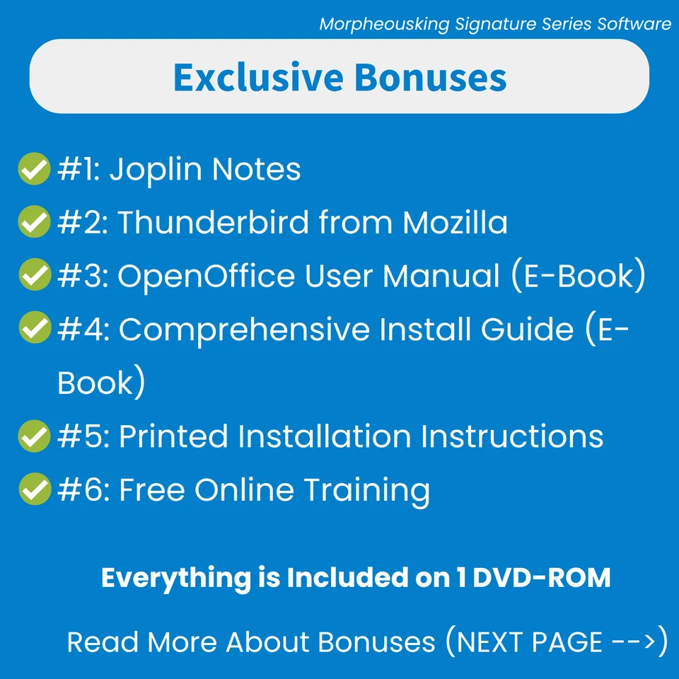 Open Office 2023 Home & Student Edition Full Version DVD Lifetime for Windows PC - Image 3 of 4