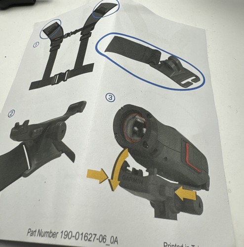 Garmin Go Pro Shoulder Harness Mount . Attach To Either Shoulder . Adjustable V5 - Picture 3 of 8