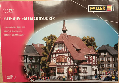 TOWN HALL - HO Scale - Allmannsdorf ''Rathaus'' - Faller Model #130427 