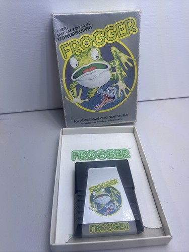 6 Game Atari 2600 Video Game Cartridges Lot - Authentic Tested And 2 Sega Games. - Picture 8 of 12