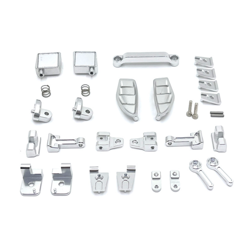 Aluminum Metal Car Shell Decorative parts For MJX 1/12 H12Y H12Y+ RC Crawler Car - Picture 12 of 13