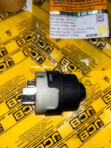 JCB BACKHOE - GENUINE JCB IGNITION SWITCH (PART # 701/80184 701/45500 701/Y1372) - Picture 7 of 11